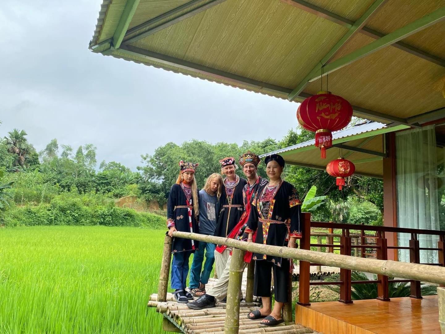 Vulinh Family -Homestay Yen Binh Exterior foto